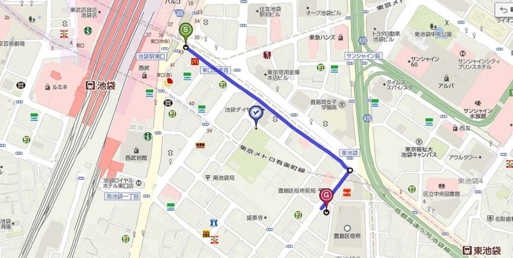 Apartmán Sun Heights Ikebukuro Prefektura Tokio Exteriér fotografie